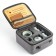 A set for a tea ceremony 10 items, 4 persons, a cup of 55 ml, a kettle of 200 ml, gray kettle