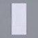 Craft package Paper bearing, white, rectangular bottom 8 x 5 x 17 cm