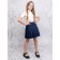 Turtleneck for girls, height 146 cm, milk color