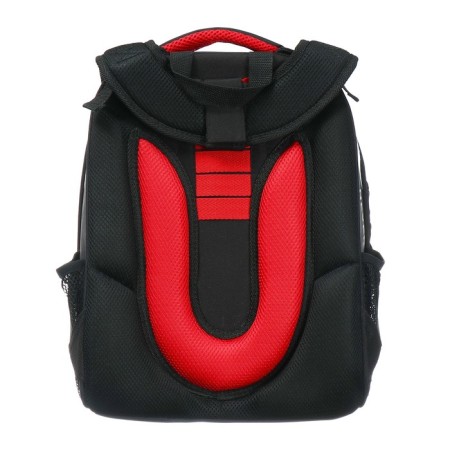 School backpack 38 x 30 x 16 cm, ergonomic back, Stavia "Military24", gray-5
