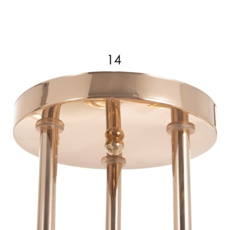 Jeannet chandelier 3x40W E27 Gold Model: 2800064-4