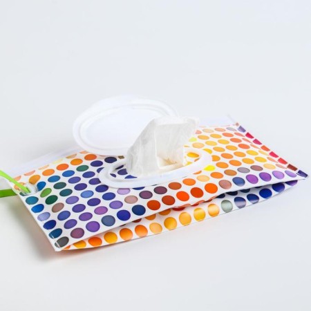 Container for napkins with a loop "circles"-3