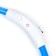 Collar - backlight ring, charging from USB, up to 70 cm, 3 glow modes, blue