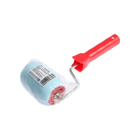 Lom roller, foam rubber, 100 mm, handle d = 6 mm, d = 50 mm-6