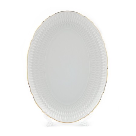 Oval Cmielow Sofia "Gold Gold", length 34 cm