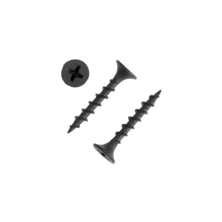 Self-tapping screws of gypsum plastic tundra Krep 3.5x25 mm, phosphate, 200 pcs.