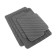EVA carriers of car, universal, l (medium size), without edging, gray, set