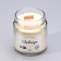 Aromatic candle made of soy wax in a bank, 150 g, lavender