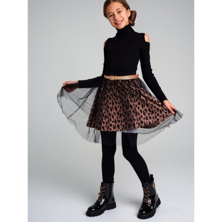 Tights for girls, height 134-140 cm-2