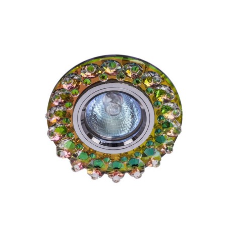 Economic light Lamp D2187 CR RNB+CL, GU5.3 2x25W, color chromium color