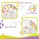 Soft game is soft on the crib, stroller "chicken", 43-63 cm, rattles, 5 toys, crush me