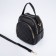 Bag Cross-Bodi with a zipper, black color
