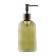 Liquid soap dispenser, 7.5x7.5x19.5 cm, green color