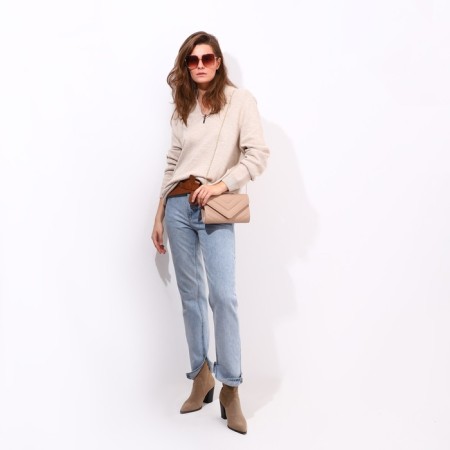 Back-clate on the valve, beige color-2