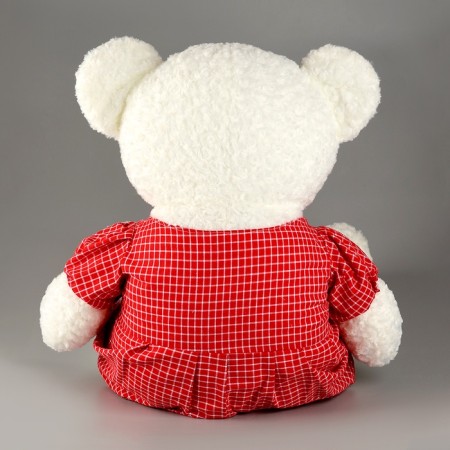 Soft toy "Bear, in a red dress, 100 cm-2