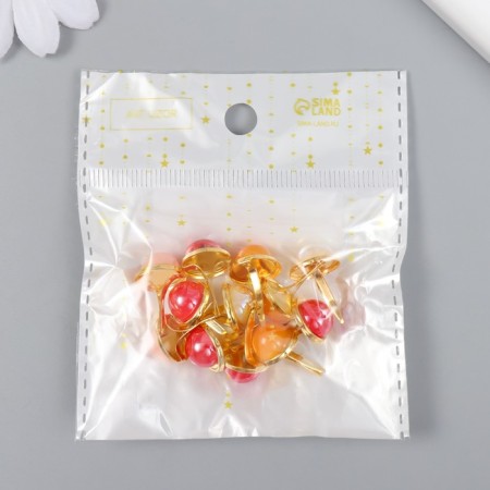 Brads for scrapbooking "Half -Pester" Mix 1.1 cm-4