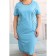 Women's dress, size 54, blue color
