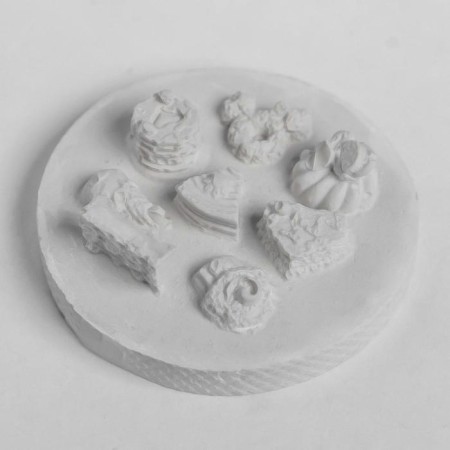 Mold Silicon "cookies" 1x1 cm-1.5x1.5 cm-3