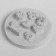 Mold Silicon "cookies" 1x1 cm-1.5x1.5 cm