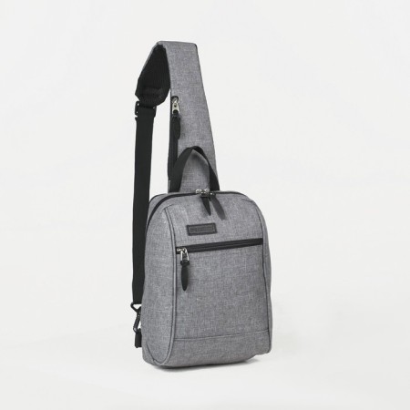 School bag, rise, textiles, gray color