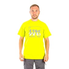 T-shirt Payer Travel Mob, Cotton, Lime, Rr. M