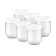 Yogurtnitsa KitFort KT-2020, 20 watts, 170 ml, 6 containers, glass, orange