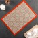 Silicone carrier rug reinforced "Macaron. Plus ", 42 × 29.5 cm