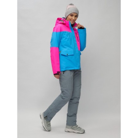 Ski suit, size 44, pink color-10