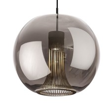 Suspension lamp mantra kriss, GU10, 1x12W, 380 mm, black color