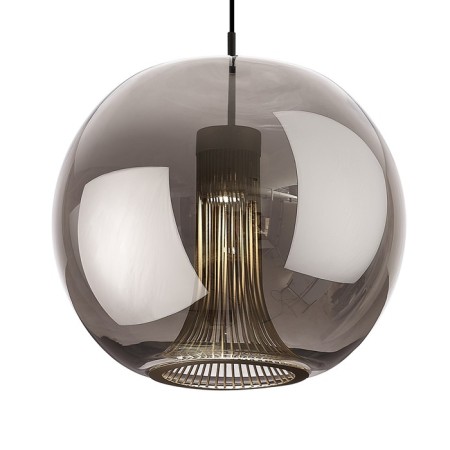 Suspension lamp mantra kriss, GU10, 1x12W, 380 mm, black color