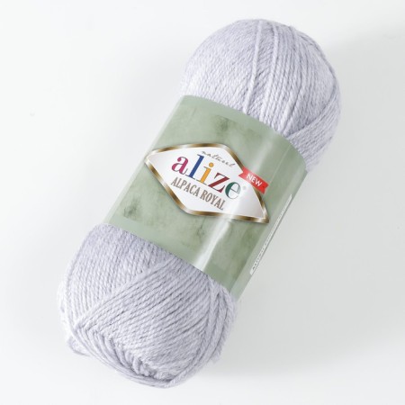 ALPACA Royal new yarn 15% alpaca, 30% wool, 55% acrylic 250m/100g (684)-1