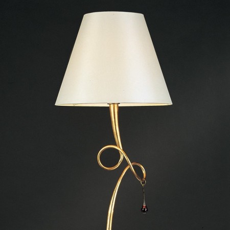 Taleser Mantra Paola, E27, 1x20W, 1730 mm, matte gold color-3
