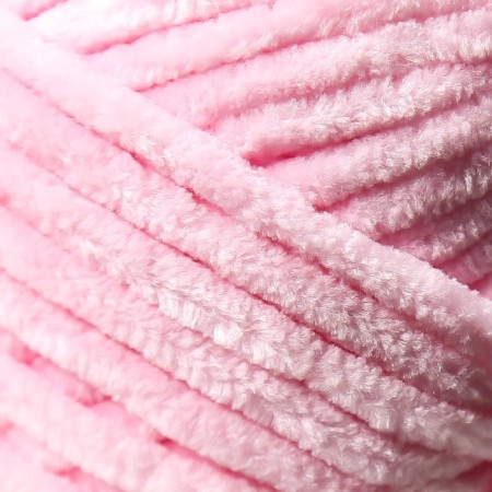 Yarn "Dolce" 100% micropoliester 120m/100g (750 tender pink)-2
