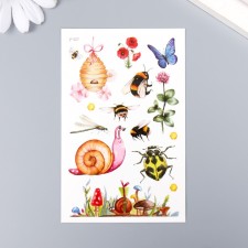 Tattoo on the body color 