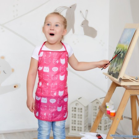 Apron Children's Ethel "Cats", 49 x 39 cm-4