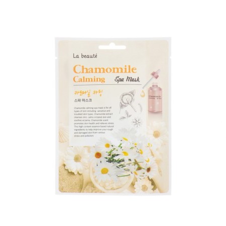 La Beute fabric mask with chamomile extract, 25 ml