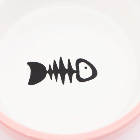 Ceramic bowls on a stand 2 x 250 ml-5