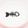 Ceramic bowls on a stand 2 x 250 ml