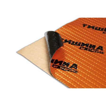 Vibro insulating material Comfort Mat Bronze 1, size 700x500x1.5 mm