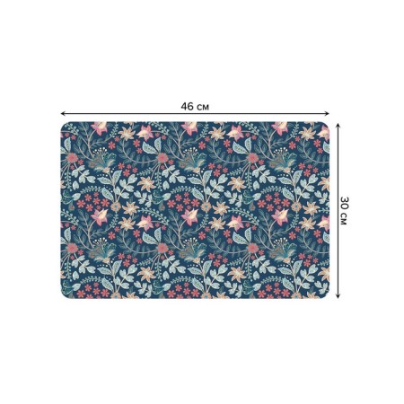 A set of napkins for setting the table "Flower Field", rectangular, rounded edges, size 30x46 cm, 4 pcs-2