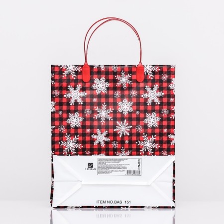 Package "Snowflake in the Block", soft plastic, 26x23 cm 110 μm-1