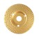 Rittle cup for Ushm tundra, wood, half -fustle, 125 x 22 mm