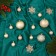 A set of jewelry plastic 30 pcs "Trilate" d-7 and 3.5 cm, snowflake-6.5 cm, mix