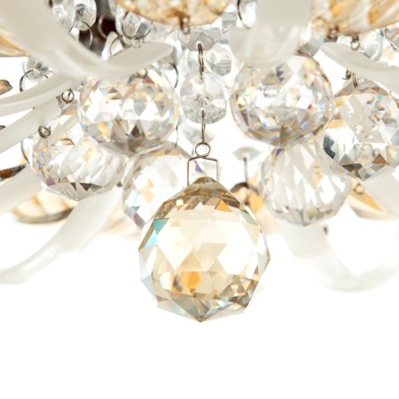 Emilia chandelier 7x40W E27 with a remote control, color chrome 41x41x19 cm-10