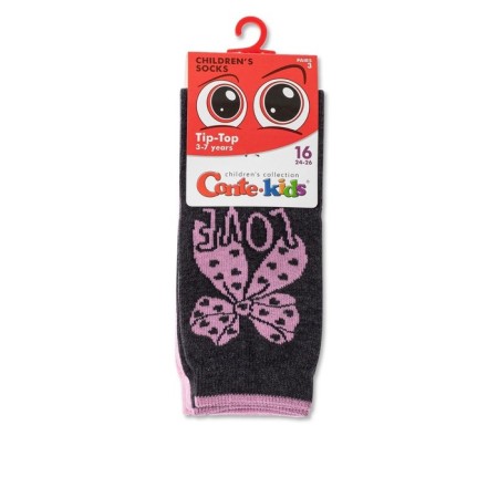 Socks children's cotton CONTE KIDS TIP-Top, size 16, Assorted color, 3 pairs-4