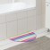 Rainbow wave rug, 40 × 59 cm