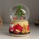 Souvenir Polystone Water Ball Light, Music, Snow Drigs "Christmas tree and Bear" 10.5x10.5x14 cm 1047343
