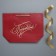 Gift package, packaging, “Congratulations from the heart”, 19 x 20 x 9 cm