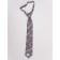 Tie for boys ise, gray color