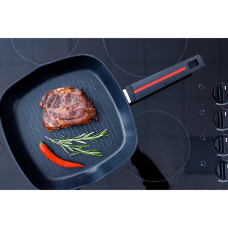 Square Square Magistro Flame, 28 × 28 cm, anti -stick coating, induction-10